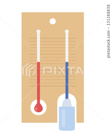 濕球濕度計的插圖材料 濕球濕度計的插圖材料 131168838