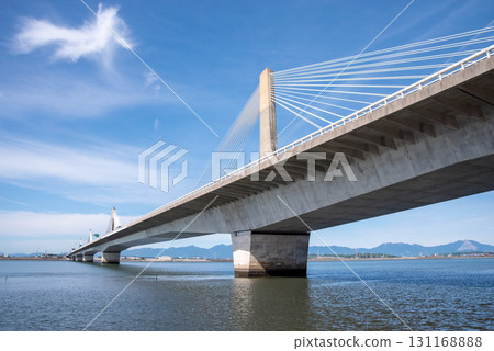 "Twinkle Ibigawa Bridge" Isewan Expressway (Kuwana City, Mie Prefecture) 131168888
