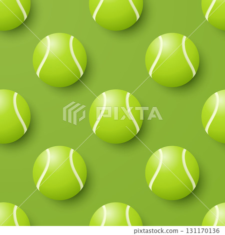 Vector Seamless Pattern with Green Tennis Balls on Green Background. Tennis Ball Pattern for Sport Wallpaper, Tennis Fabric, Sports Textile, Ball Game Print, Sport Illustration, Tennis Design Vector Seamless Pattern with Green Tennis Balls on Green Background. Tennis Ball Pattern for Sport Wallpaper, Tennis Fabric, Sports Textile, Ball Game Print, Sport Illustration, Tennis Design 131170136