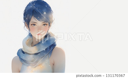 女孩與太空 AI 生成素材 女孩與太空 AI 生成素材 131170367