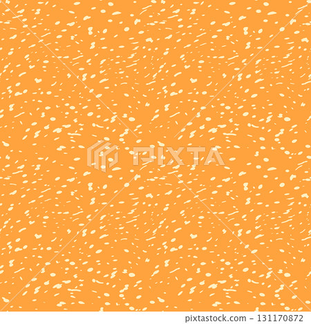 Abstract fashion monochrome polka dots background. Color seamless pattern with textured circles. Template design for invitation, poster, card, flyer, banner, textile, fabric. Halftone card 131170872