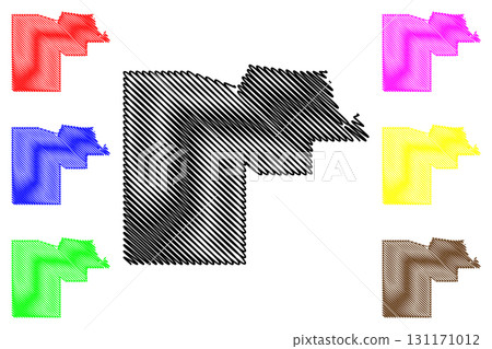 Maricopa County, Arizona (U.S. county, United States of America,USA, U.S., US) map vector illustration, scribble sketch Maricopa map Maricopa County, Arizona (U.S. county, United States of America,USA, U.S., US) map vector illustration, scribble sketch Maricopa map 131171012