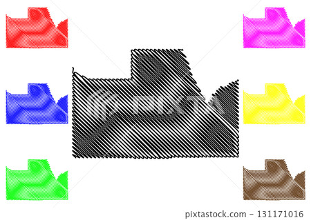 Pinal County, Arizona (U.S. county, United States of America,USA, U.S., US) map vector illustration, scribble sketch Pinal map Pinal County, Arizona (U.S. county, United States of America,USA, U.S., US) map vector illustration, scribble sketch Pinal map 131171016