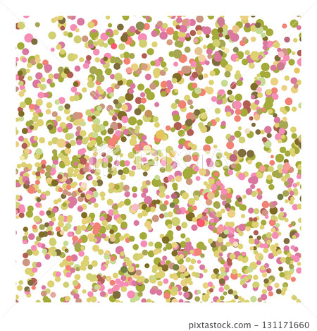 Multicolor postcard. Colorful vector background with circles. Splash effect banner. Holiday dotted abstract illustration with blurred drops of rain. Pattern for web page, banner, poster, card 131171660