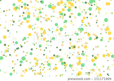 Light multicolor background, colorful vector texture with circles. Splash effect banner. Glitter silver dot abstract illustration with blurred drops of rain. Pattern for web page, banner,poster, card 131171909