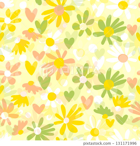 Seamless floral pattern based on traditional folk art ornaments. Colorful flowers on color background. Scandinavian style. Sweden nordic style. Vector illustration. Simple minimalistic pattern Seamless floral pattern based on traditional folk art ornaments. Colorful flowers on color background. Scandinavian style. Sweden nordic style. Vector illustration. Simple minimalistic pattern 131171996