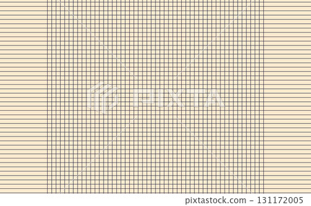 Graph paper. Printable squared grid paper with color horizontal lines. Geometric background for school, textures, notebook, diary. Realistic lined paper blank 131172005