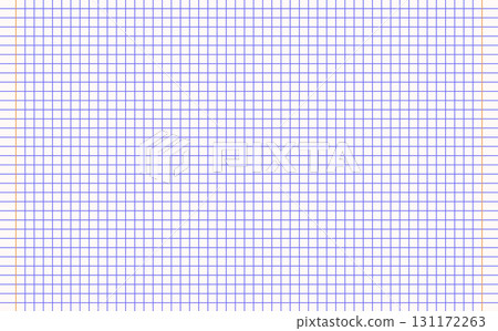Graph paper. Printable squared grid paper with color horizontal lines. Geometric background for school, textures, notebook, diary. Realistic lined paper blank Graph paper. Printable squared grid paper with color horizontal lines. Geometric background for school, textures, notebook, diary. Realistic lined paper blank 131172263