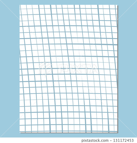 Grid paper. Abstract squared background with color graph. Geometric pattern for school, wallpaper, textures, notebook. Lined blank on transparent background Grid paper. Abstract squared background with color graph. Geometric pattern for school, wallpaper, textures, notebook. Lined blank on transparent background 131172453