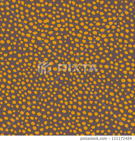 Abstract modern leopard seamless pattern. Animals trendy background. Color decorative vector stock illustration for print, card, postcard, fabric, textile. Modern ornament of stylized skin 131172484