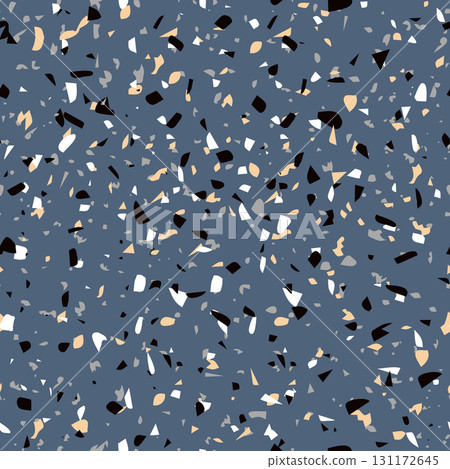 Geometric grey terrazzo seamless pattern. Abstract colourful modern background. Stone fashion design for web and print. Venetian tile, flooring home decor. Chaotic pastel texture. Geometric grey terrazzo seamless pattern. Abstract colourful modern background. Stone fashion design for web and print. Venetian tile, flooring home decor. Chaotic pastel texture. 131172645