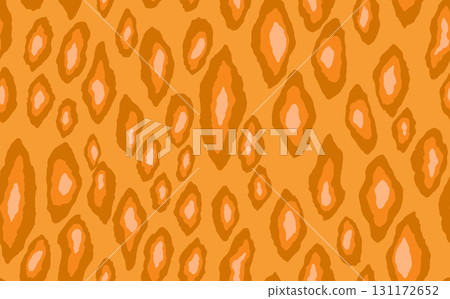 Abstract modern leopard seamless pattern. Animals trendy background. Color decorative vector stock illustration for print, card, postcard, fabric, textile. Modern ornament of stylized skin 131172652