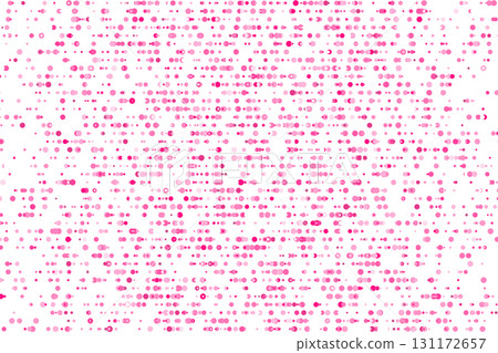 Abstract fashion polka dots background. White dotted pattern with rainbow gradient circles. Template design for invitation, poster, card, flyer, banner, textile, fabric Abstract fashion polka dots background. White dotted pattern with rainbow gradient circles. Template design for invitation, poster, card, flyer, banner, textile, fabric 131172657