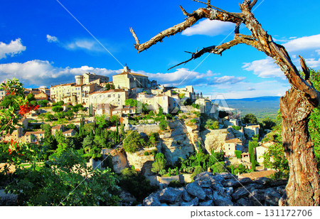 most beautiful villages of France series - Gordes, Provence 131172706