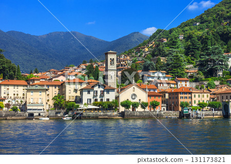 scenic villages of beautiful Lago di Como, north of Italy scenic villages of beautiful Lago di Como, north of Italy 131173821