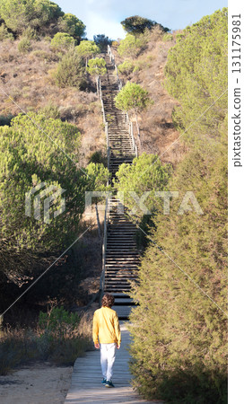 Path to success, a long and challenging journey. 131175981