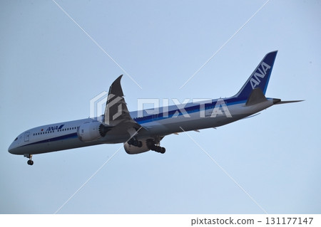 Takeoff and landing of an airliner 131177147