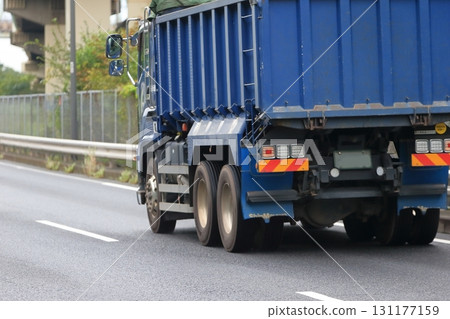 Industrial waste collection truck Industrial waste collection truck 131177159
