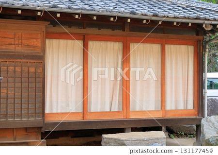 Image of a wooden Japanese house Image of a wooden Japanese house 131177459