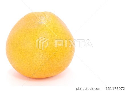 Whole grapefruit on a light background 131177972