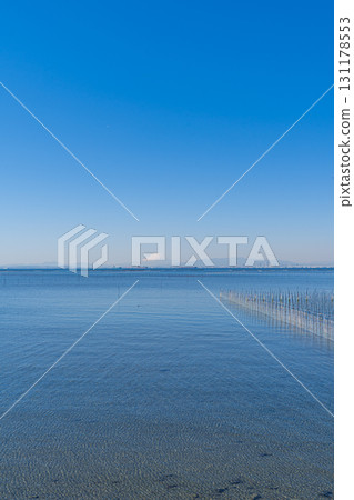 View of Tokyo Bay from Chiba Prefecture, Japan 131178553