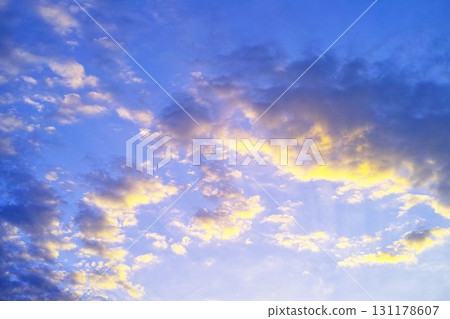 Blue sky and cloud image 131178607