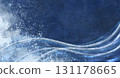 日式發光波浪背景 131178665