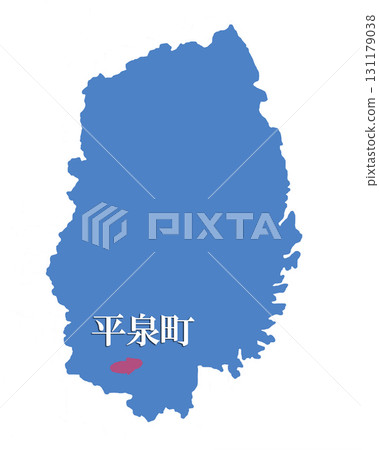 Hiraizumi Town, Nishiiwai District, Iwate Prefecture Hiraizumi Town, Nishiiwai District, Iwate Prefecture 131179038