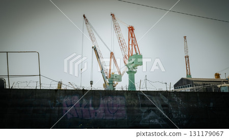 construction of the new building construction of the new building 131179067