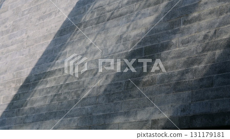 grey brick wall background design with shadow grey brick wall background design with shadow 131179181