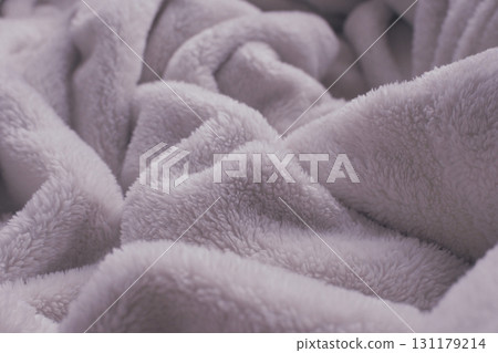 pink soft fluffy blanket textile pink soft fluffy blanket textile 131179214