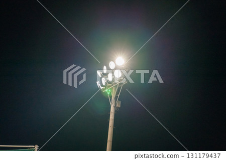 Sports facility lighting 131179437