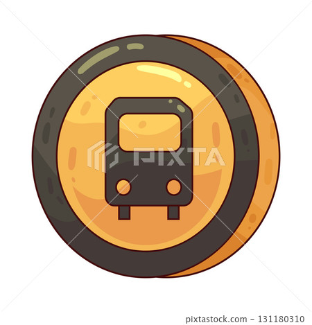 illustration of train station sign illustration of train station sign 131180310