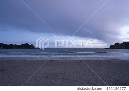 Ubara Beach in the evening 131180377