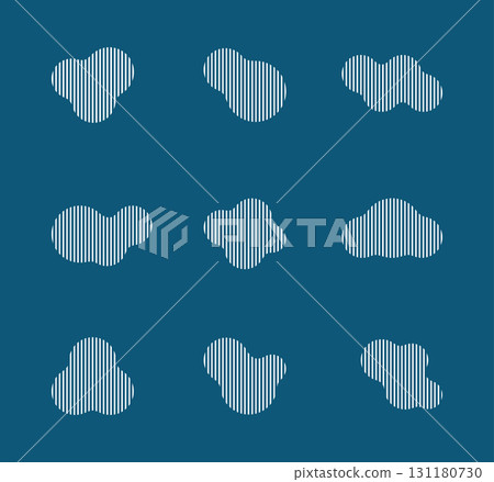 Metaball graphic material set 131180730