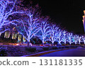 Christmas illumination of Tokyo Midtown 131181335