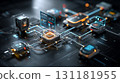 electronic devices in the dark 131181955