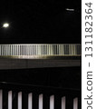 Tama Center pedestrian bridge at night 131182364