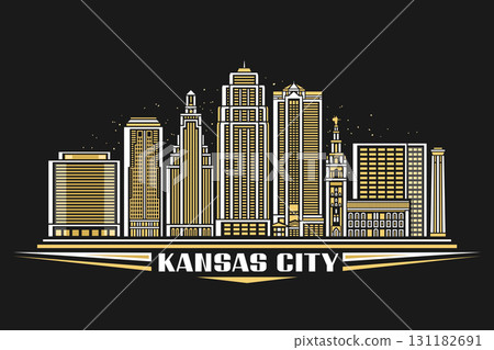 Vector illustration of Kansas City 131182691