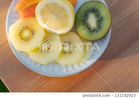Assorted cut fruits Assorted cut fruits 131182923