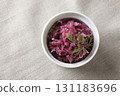 Purple cabbage sauerkraut 131183696