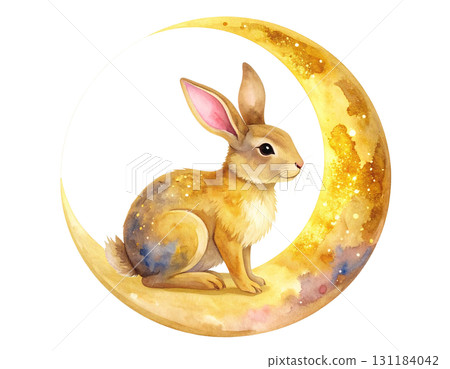 月亮和兔子 131184042