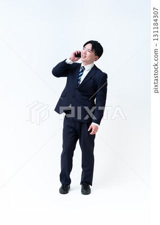 A young employee A young employee 131184307