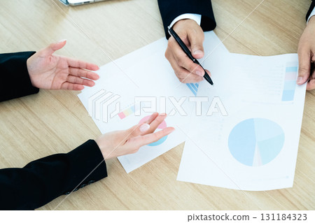 Two businessmen having a meeting Two businessmen having a meeting 131184323
