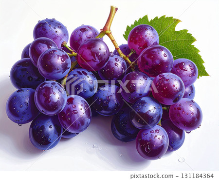 Grapes Food Generation AI Fruit Grapes Food Generation AI Fruit 131184364
