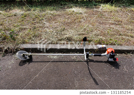 mowing image 131185254