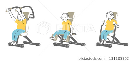 高級液壓機訓練復健肌肉訓練 131185502