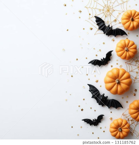 halloween background frame 131185762