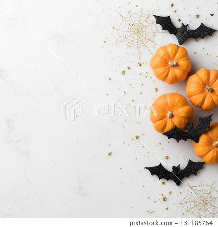 halloween background frame 131185764