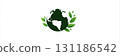 Earth Globe Surrounded by Green Leaves Representing Environmental Awareness and Sustainability Initiatives in Various Global Contexts 131186542